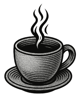 Morning coffee and newspaper